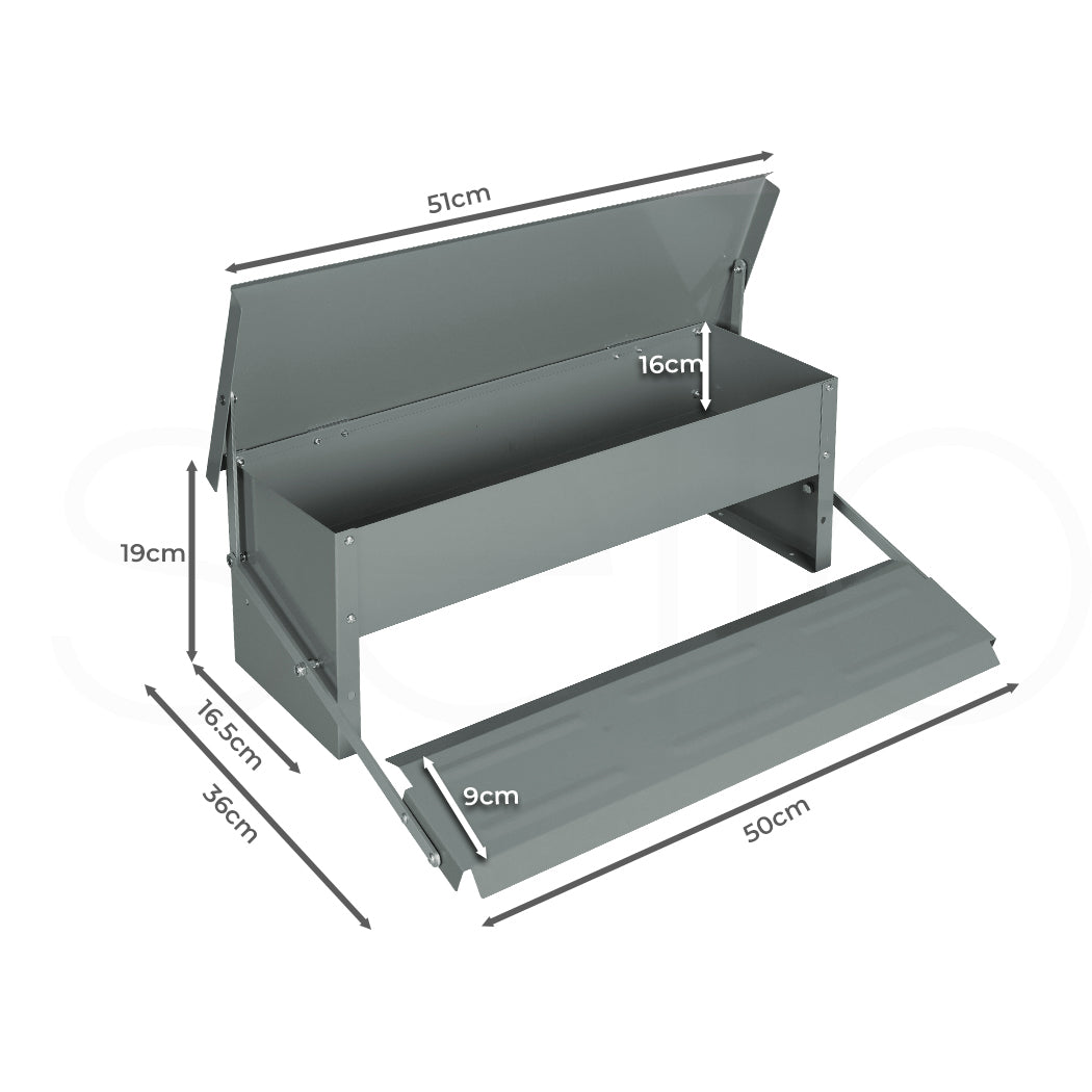 PaWz 10KG Auto Automatic Chicken Feeder-1973193836549246978