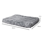 PaWz Dog Mat Pet Calming Bed Memory XXL Charcoal XX-Large-1973193662229778434