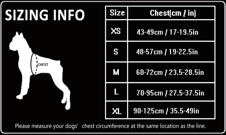 True Love Heavy Duty Sports Dog Harness - Orange, XL-1831155625749516290