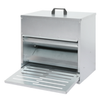 PaWz 10KG Auto Chicken Feeder Dispenser Galvanised Steel-1973193513172602888