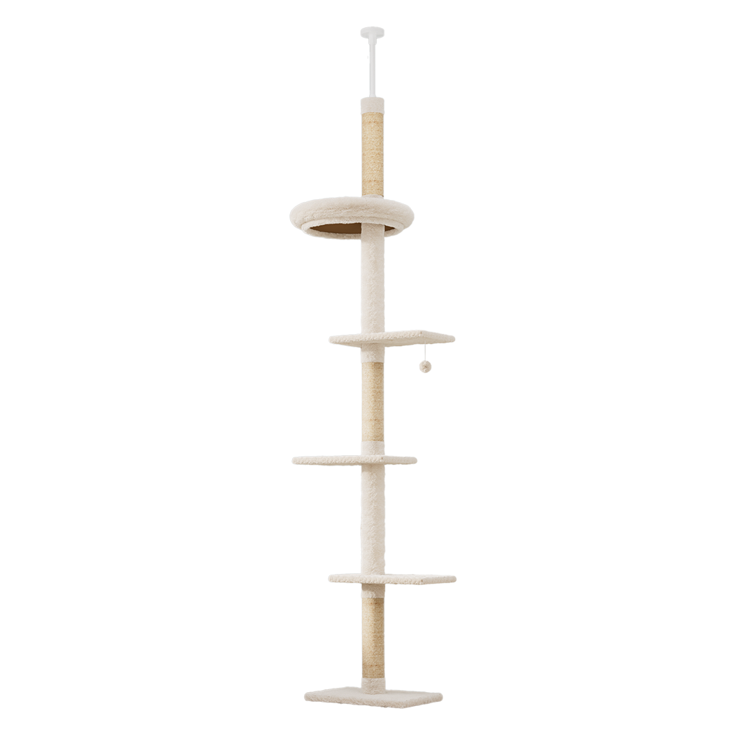 Pawz Cat Tree Tower Scratching Post Scratcher 230-275cm-1973193540146171912