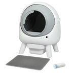 PaWz Smart Self Cleaning Cat Litter Box APP Control White-1973193547075162120