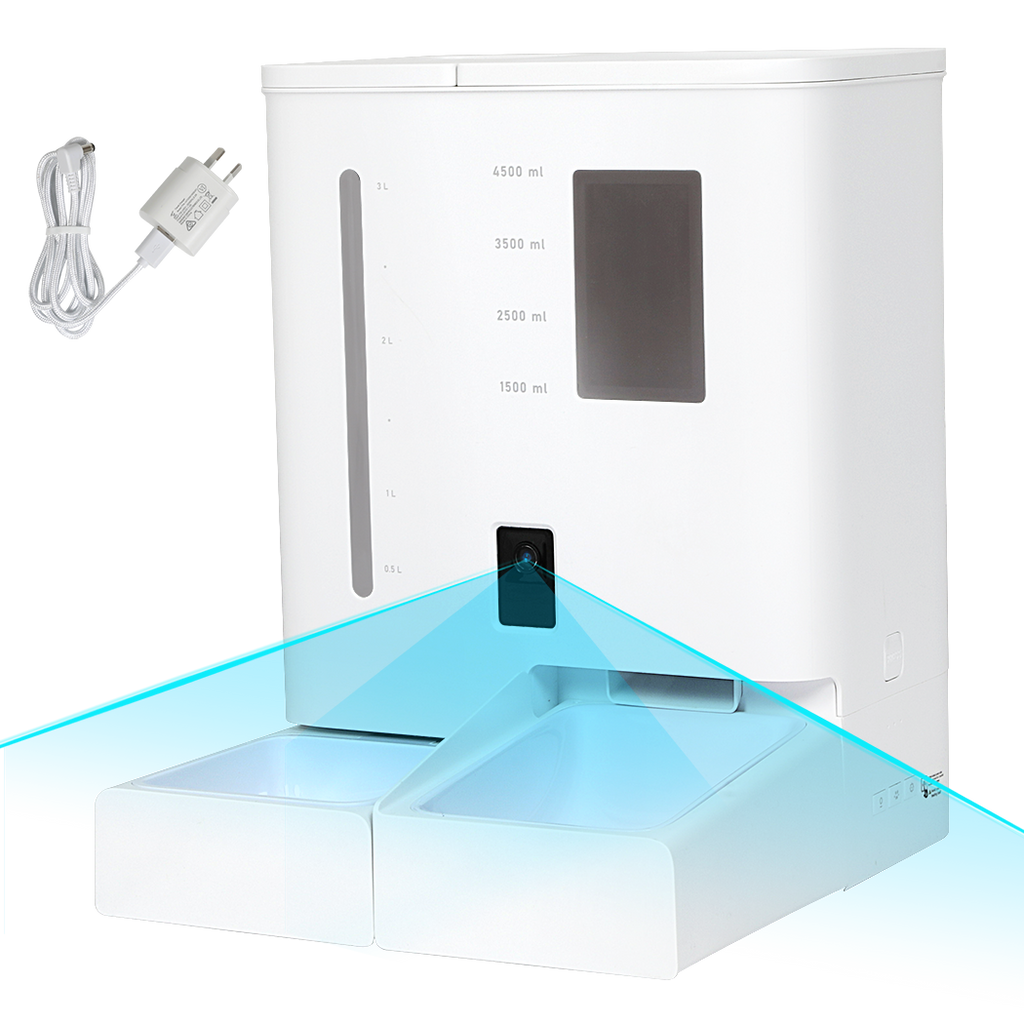 Pawz 2-in-1 Automatic Pet Cat Dog Feeder Water Set-1973193538753662984