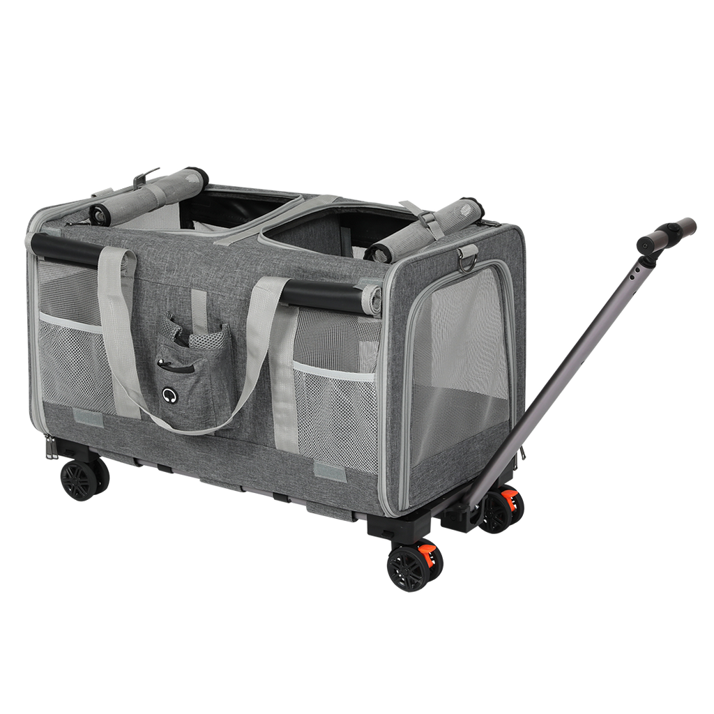 Pawz Pet Carrier 4 Wheel Portable Rolling Foldable-1975420341769605128