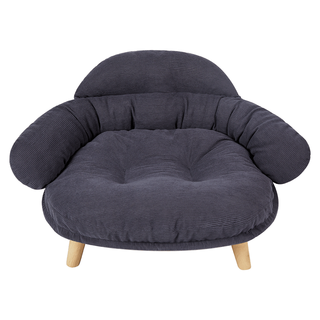 Pawz Elevated Pet Dog Cat Sofa Bed Couch XL Size Grey-1973193512375685128