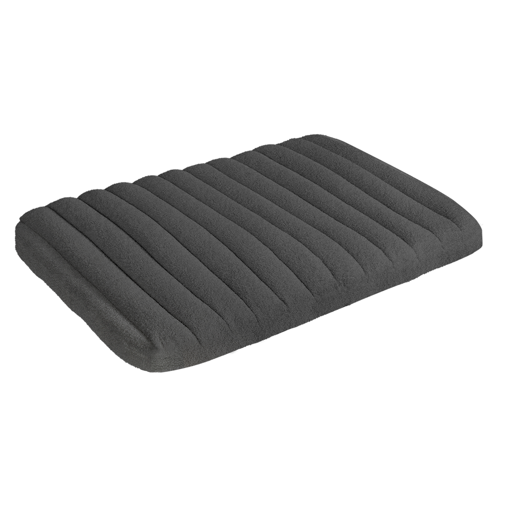 Pawz L Size Orthopedic Dog Bed with Sherpa Plush Removable Cover in Grey-1975420344734978056