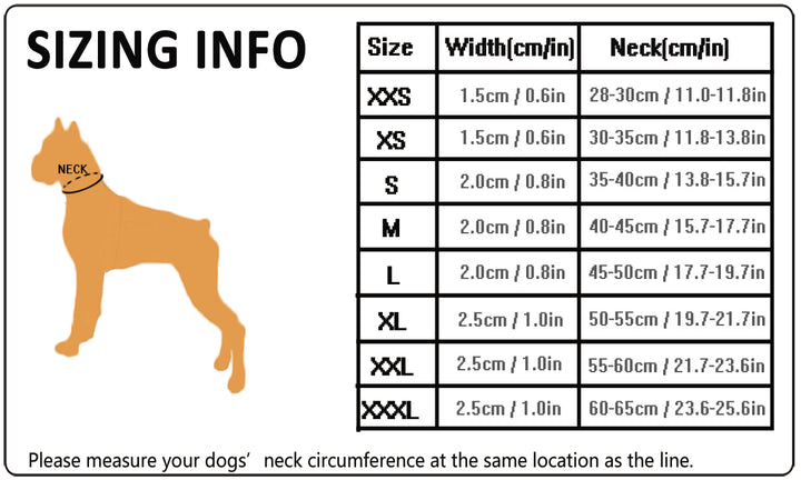 Whinhyepet Collar black - XL-1962324907341778946