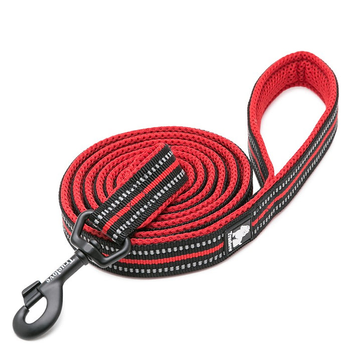 True Love Reflective Pet Leash 2m - Red, XS-1962324902795153409
