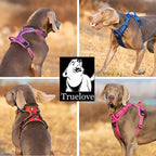 True Love No Pull Explosion Proof Dog Harness - Pink, L-1831155630233227267