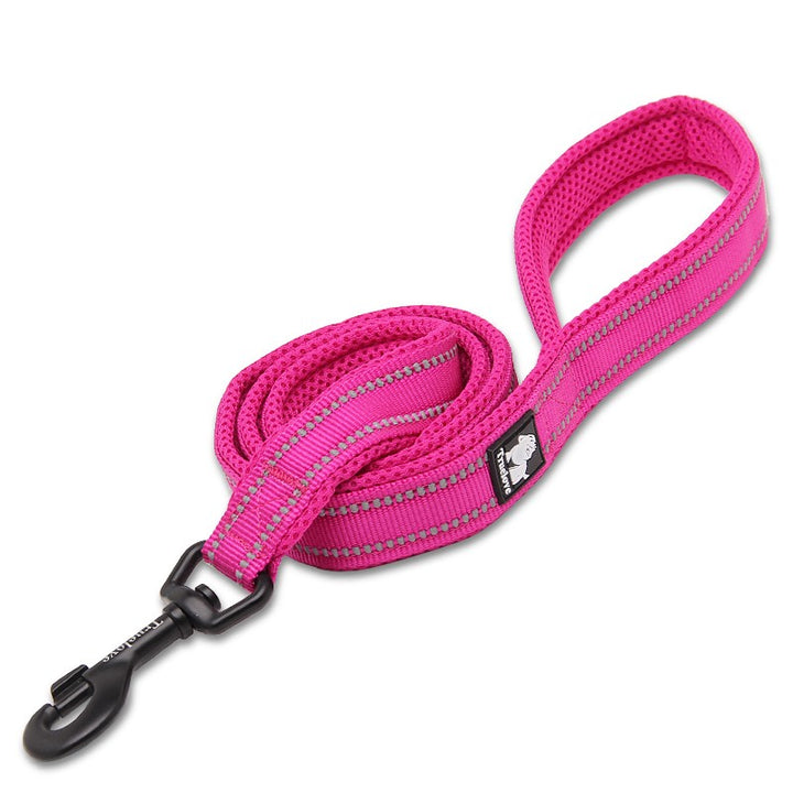 True Love Reflective Pet Leash 2m - Pink, M-1962324899158691841