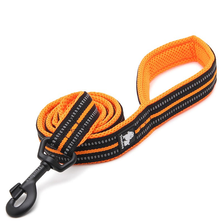 True Love Reflective Pet Leash 2m - Orange, S-1962324897061539841