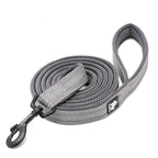 True Love Reflective Pet Leash 2m - Grey, L-1962324900647669761