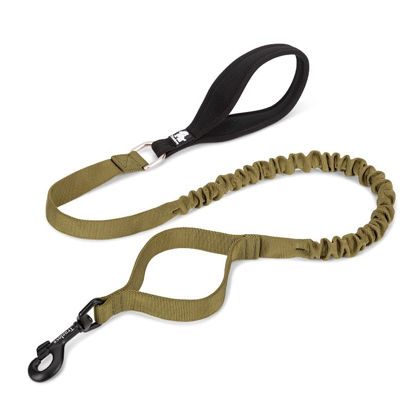 True Love Military Dog Leash 2.5 cm width and 1.4 m length - Army Green L-1962324906171568129