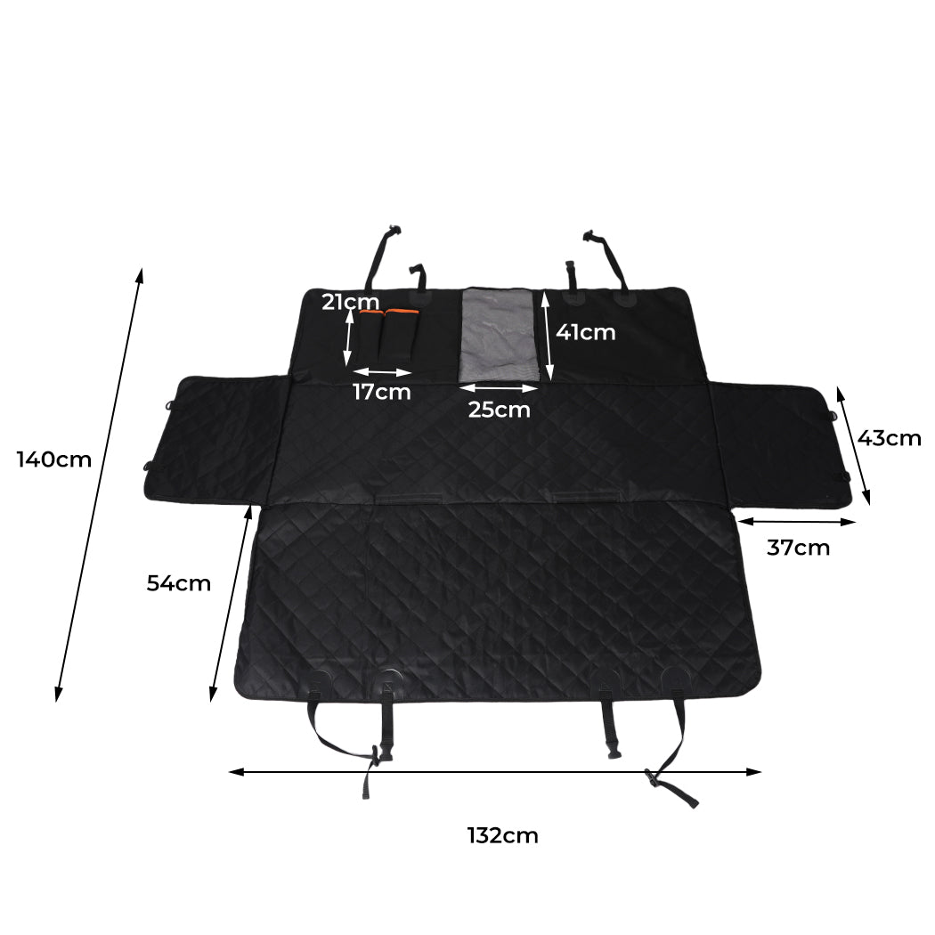 PaWz Pet Car Back Seat Cover Dog Waterproof-1973193907273601026