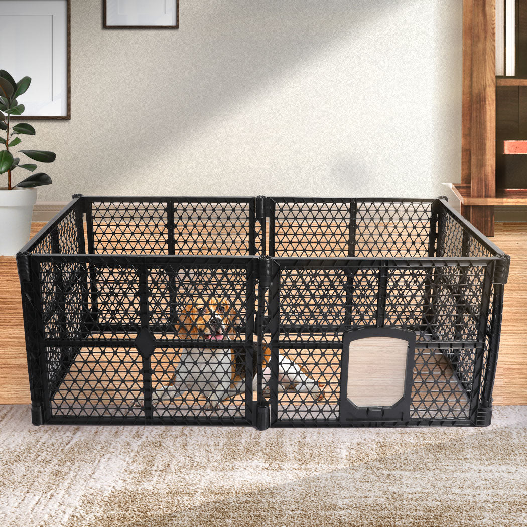 PaWz Pet Playpen Folding Dog Plastic M Medium-1975420453744939014