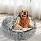 PaWz Pet Dog Calming Bed Warm Soft Plush XL X-Large-1973193658714951686