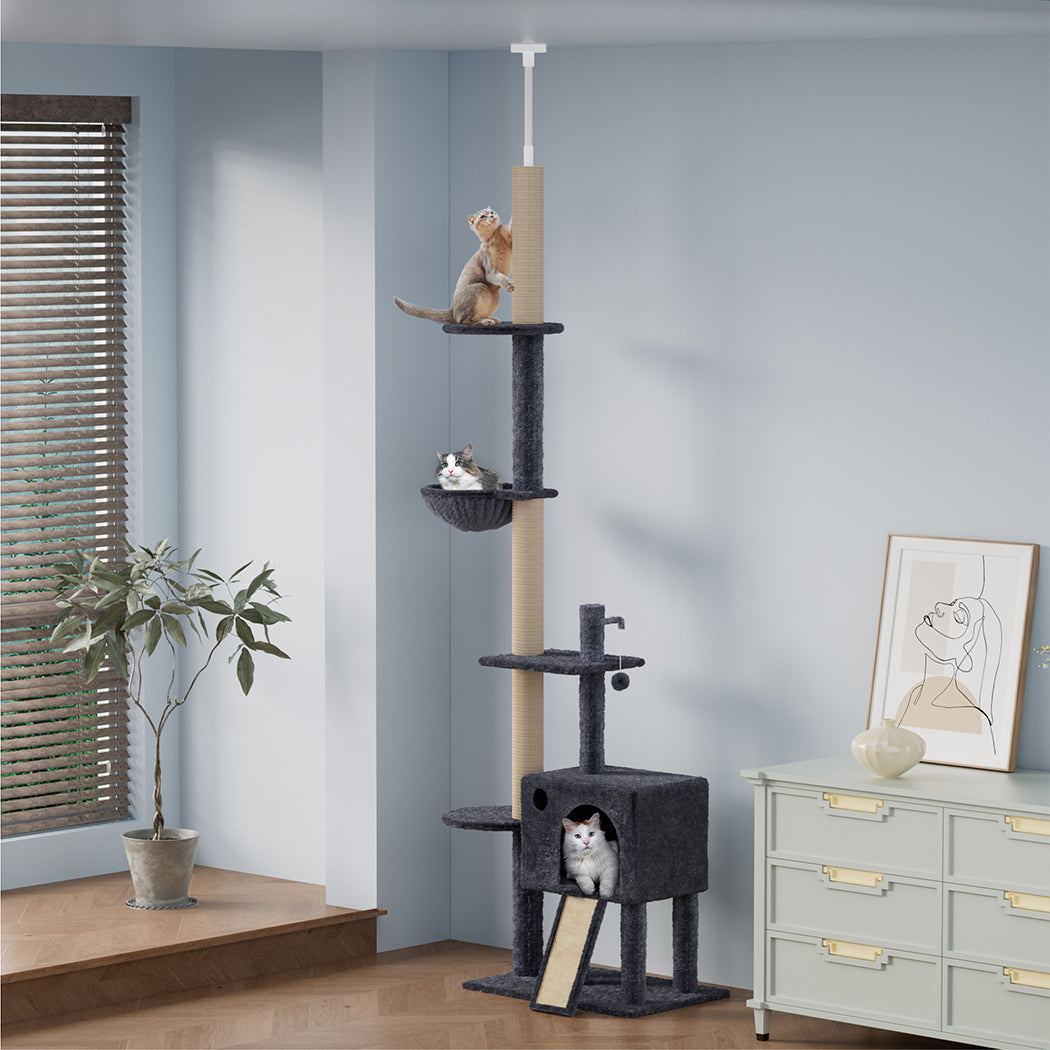 Pawz Cat Tree Scratching Post Scratcher Hammock Condo-1975420344374267910