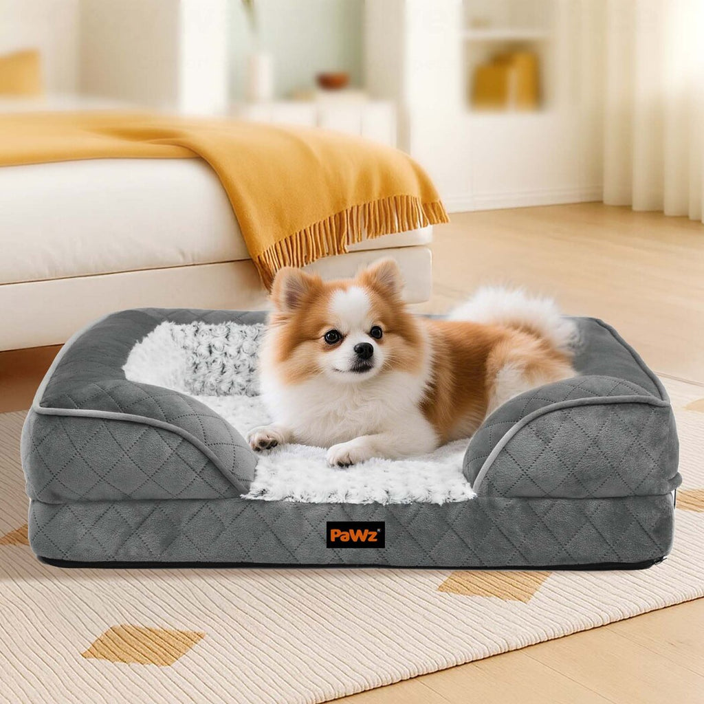 Pawz Orthopedic Memory Foam Pet Bed Dog Washable Mat-1973194193740369926