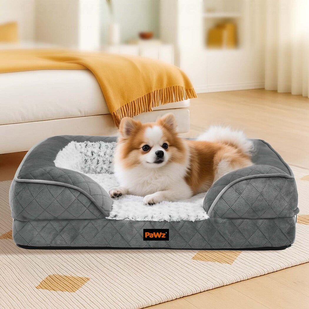 Pawz Orthopedic Memory Foam Pet Bed Dog Washable Mat-1973194193740369926