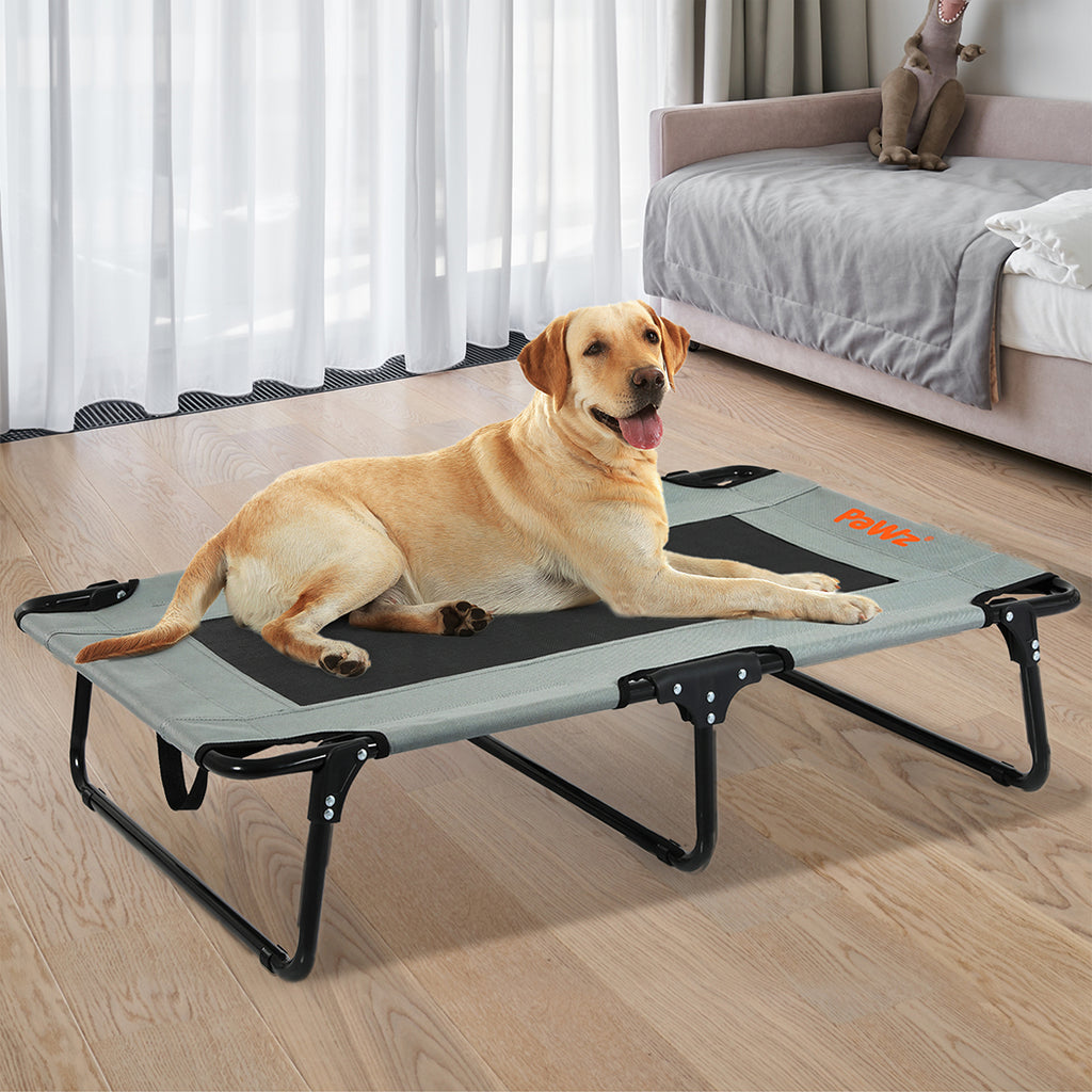 Pawz Pet Elevated Bed Dog Raised Trampoline Foldable Large L Size-1975420345980686342