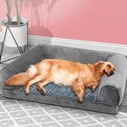 PaWz Pet Bed Sofa Dog Bedding Soft Warm XL Grey X-Large-1973193627337363462