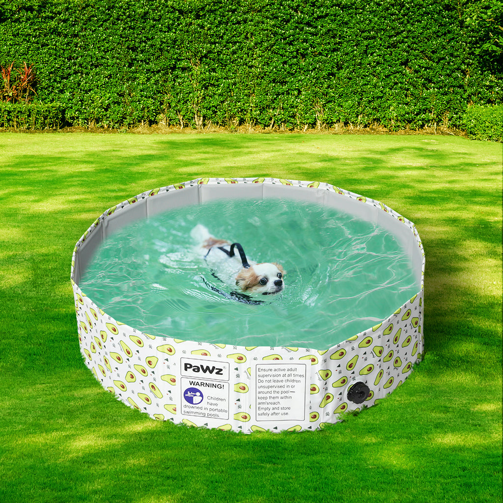 PaWz 80cm Pet Dog Swimming Pool Cat M Medium-1973193671935397894