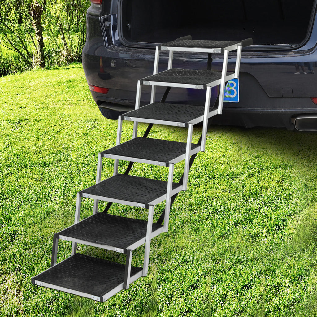 Pawz Dog Ramp Pet Stair Car Suv Travel Step Foldable-1973193548832575494