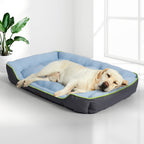 PaWz Pet Cooling Bed Sofa Mat Bolster Single-1973193647503577094