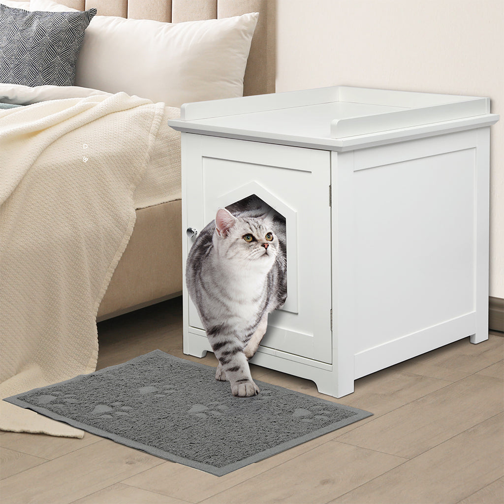 PaWz Cat Litter Box Mat Fully Enclosed-1975420396601741318