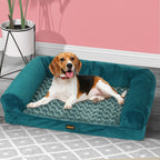 PaWz Pet Bed Sofa Dog Beds Bedding Soft M Blue Medium-1973193626561417222