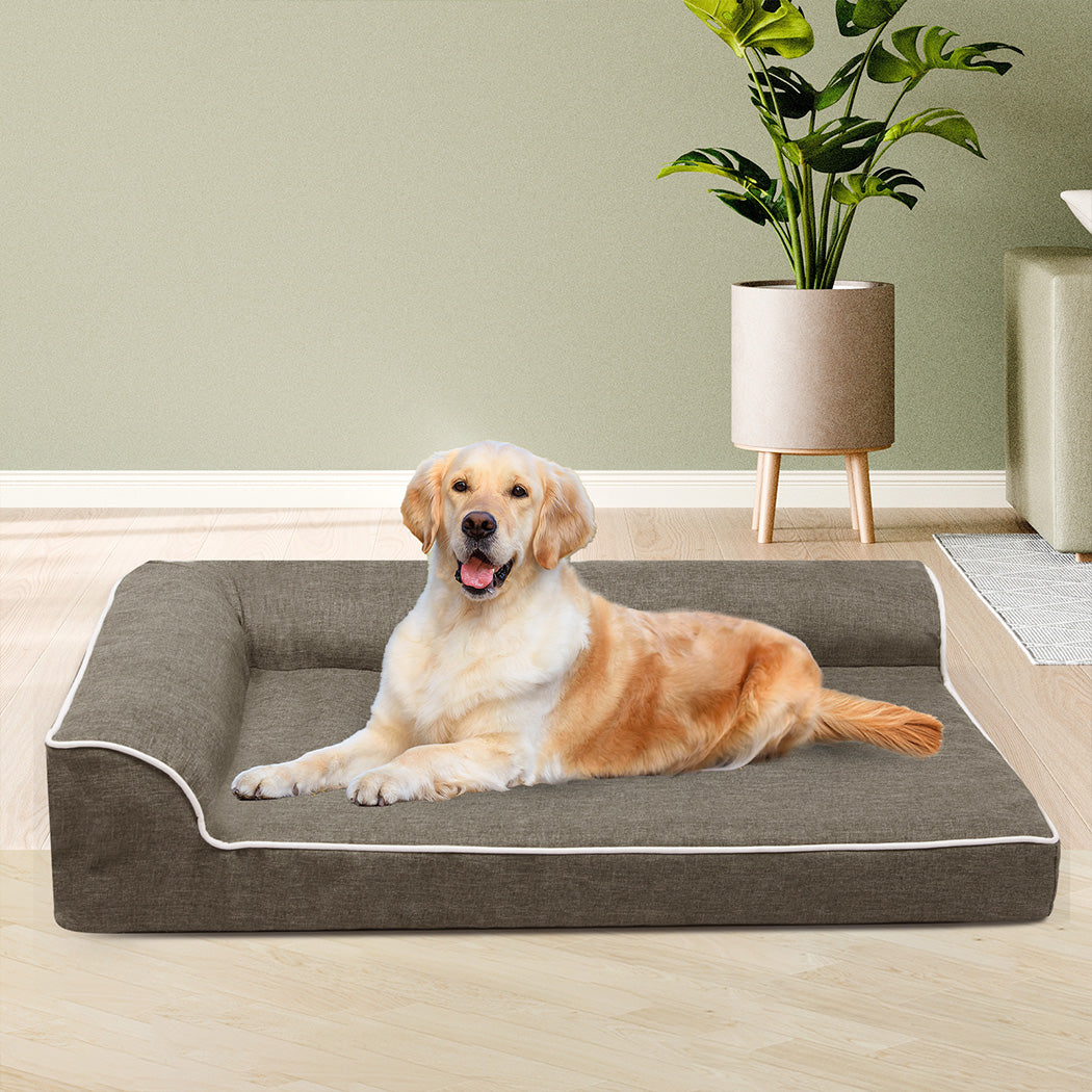 Pawz Orthopedic Dog Bed XL Coffee-1975420326108073990