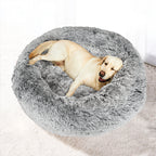 PaWz Pet Bed Memory Foam Dog Donut Charcoal Medium-1973193687139749895