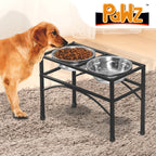 PaWz Dual Elevated Raised Pet Dog Puppy Large-1973193907470733318