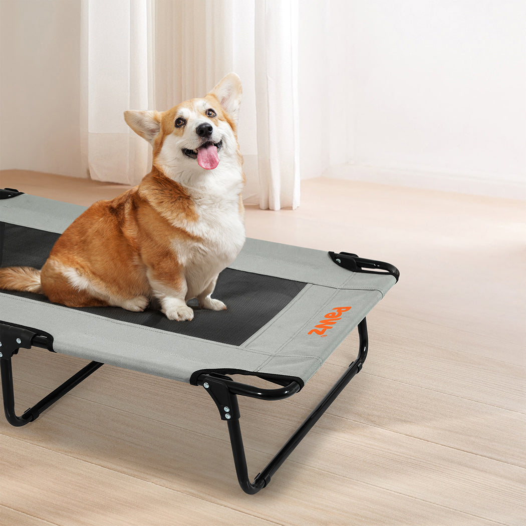 Pawz Pet Elevated Bed Dog Raised Trampoline Foldable Large M Size-1975420346156847111