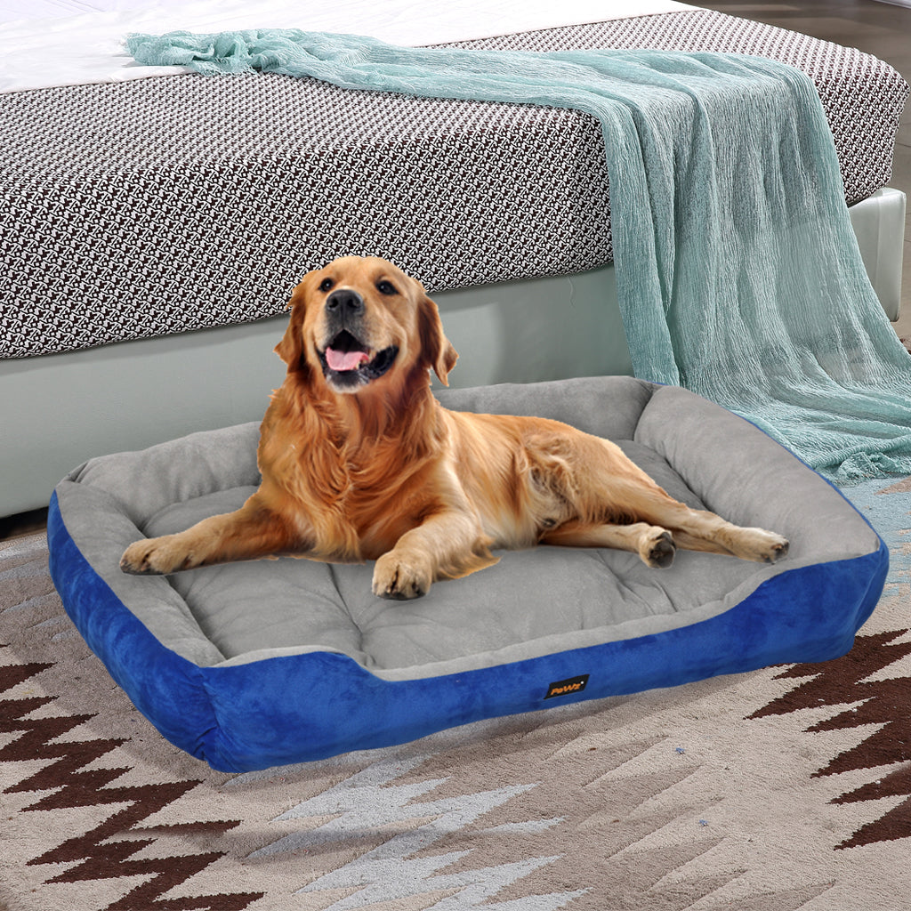 PaWz Pet Bed Dog Beds Bedding Mattress XL Navy X-Large-1975420442218991623