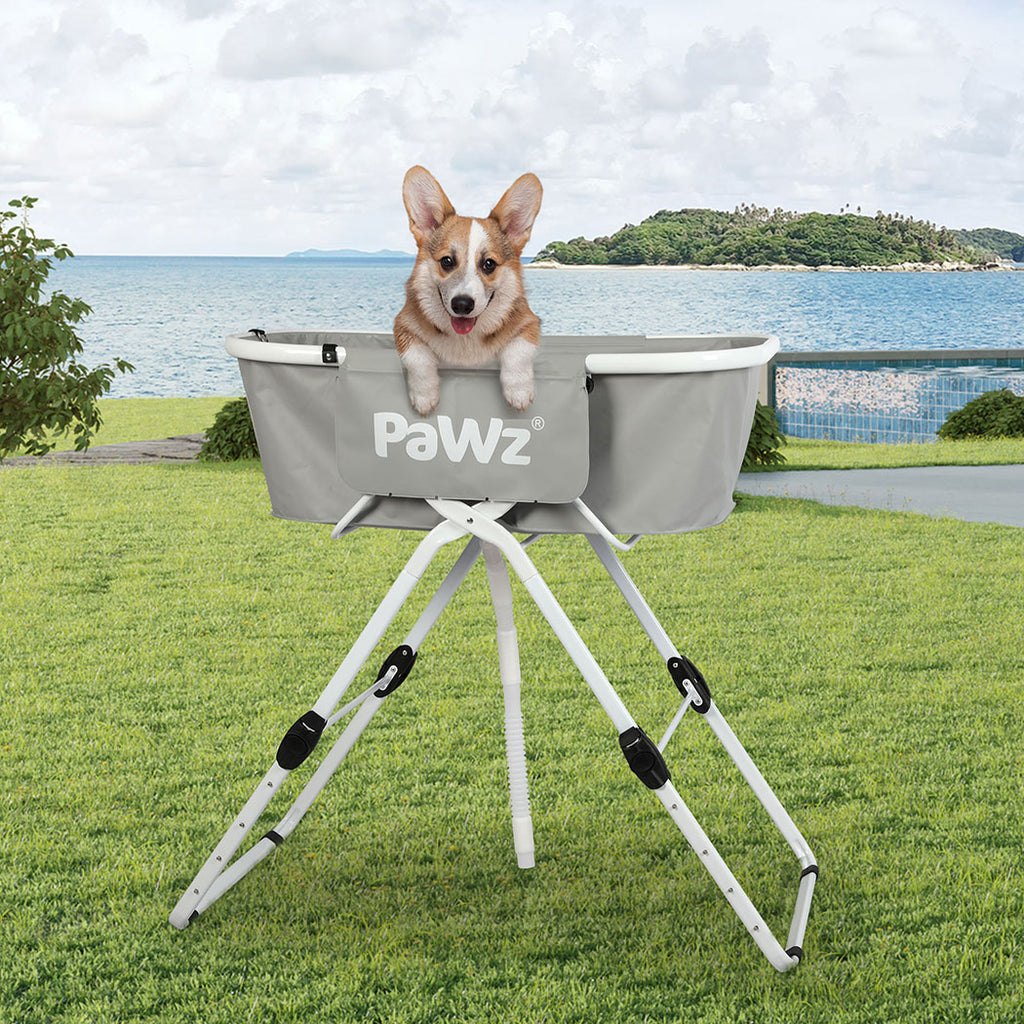 PaWz Pet Bathtub Adjustable Height Folding-1973193684178571271