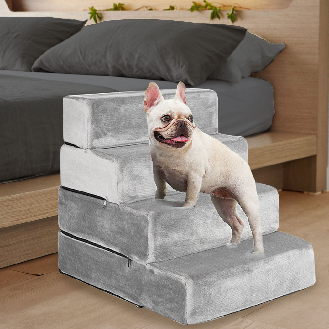 PaWz Pet Stairs 4 Step Ramp Portable X-Large-1975420444945289222