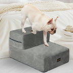 PaWz Pet Stairs 2 Step Ramp Portable Small-1973193624854335495