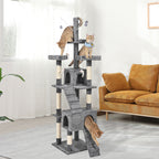 PaWz Cat Tree Scratching Post Scratcher Grey-1973193908397674503