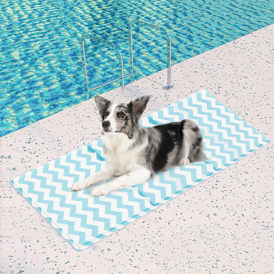 Pawz Pet Cooling Mat L Blue-1973193489999073287