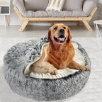 PaWz Pet Dog Calming Bed Warm Soft Plush XL X-Large-1973193658714951687