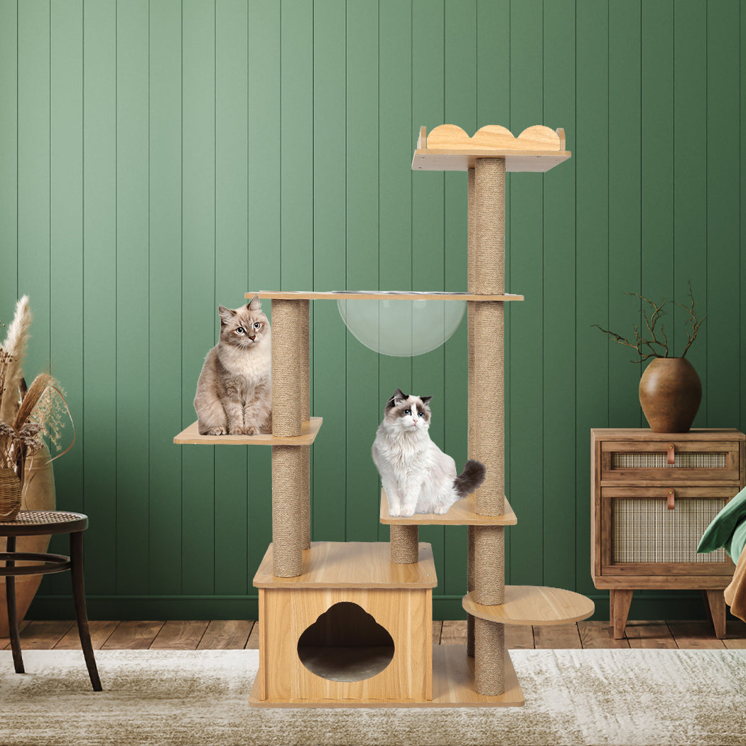 PaWz Cat Tree Scratching Post Scratcher-1975420460619403271