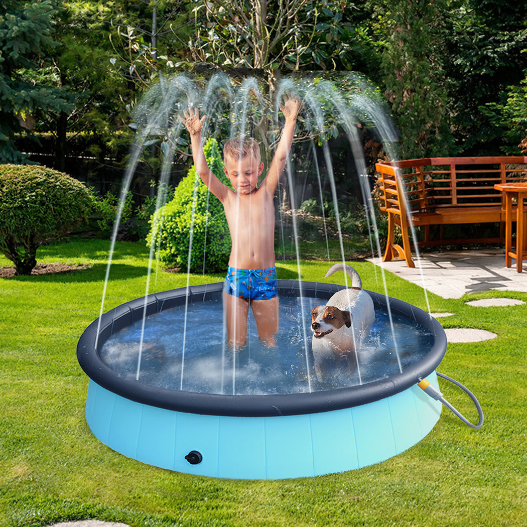 Pawz Folding Dog Swimming Pool-1973193485712494599