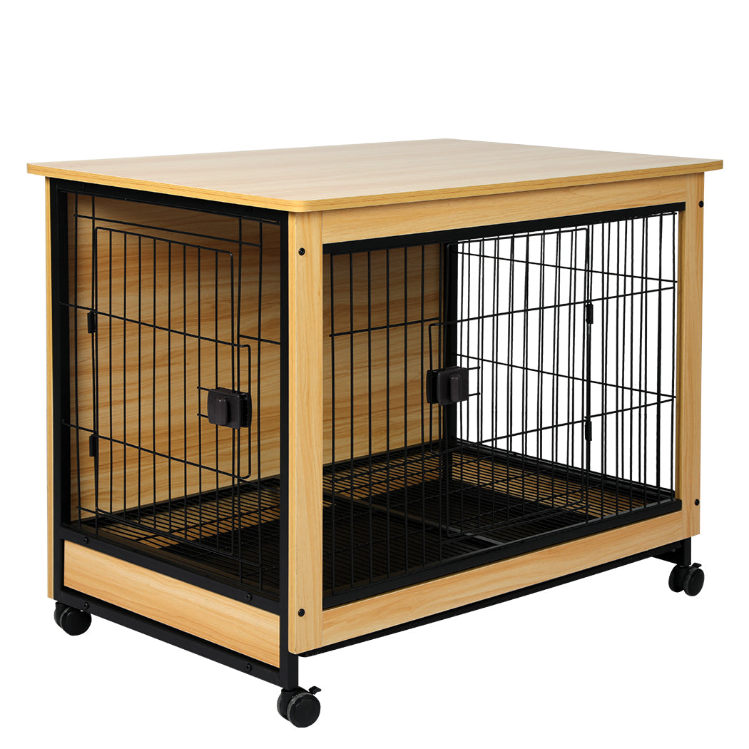 PaWz Wooden Wire Dog Kennel Side End XXL XX-Large-1973193673084637184