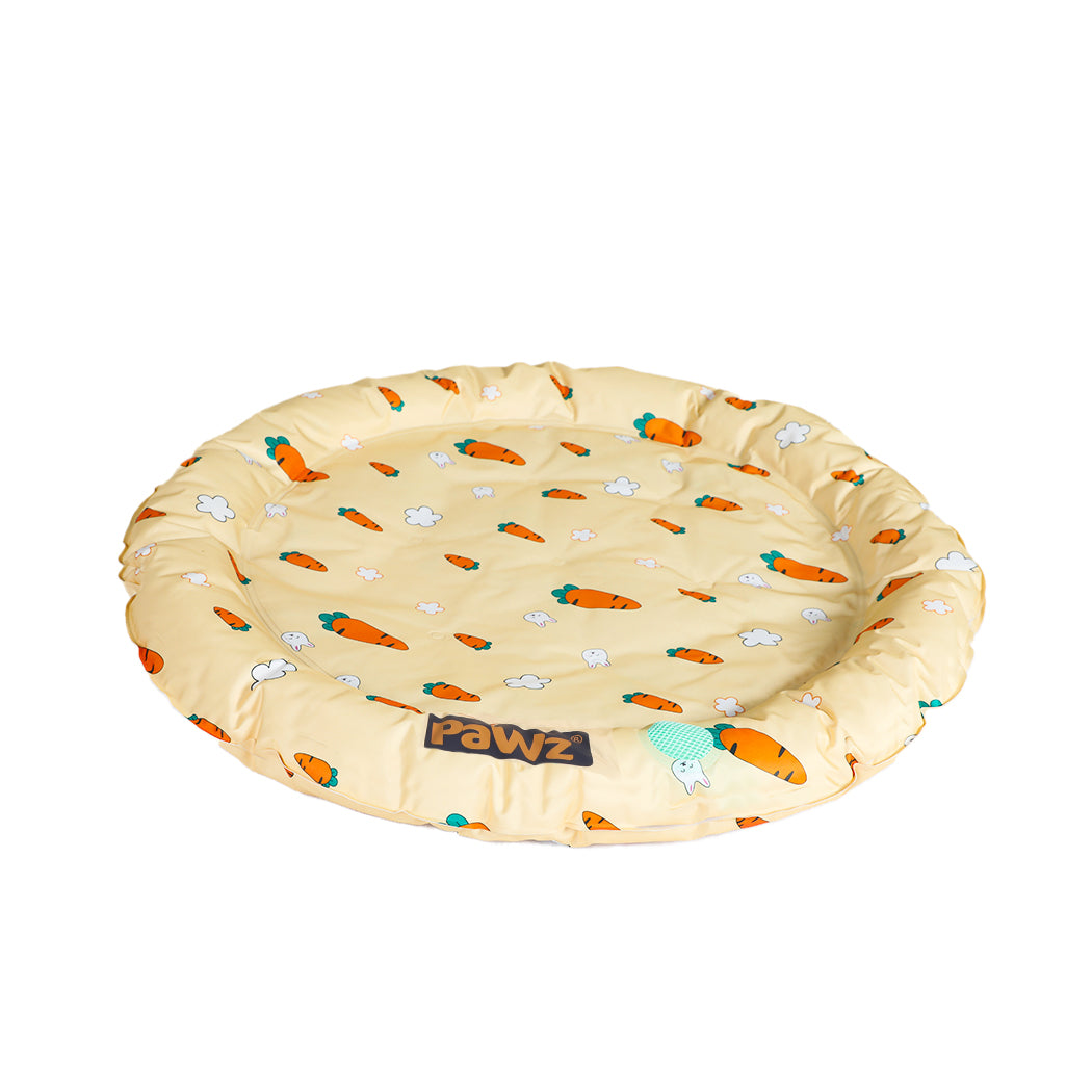 PaWz Pet Cool Gel Mat Cat Bed Dog Bolster L Large-1973193648266940416