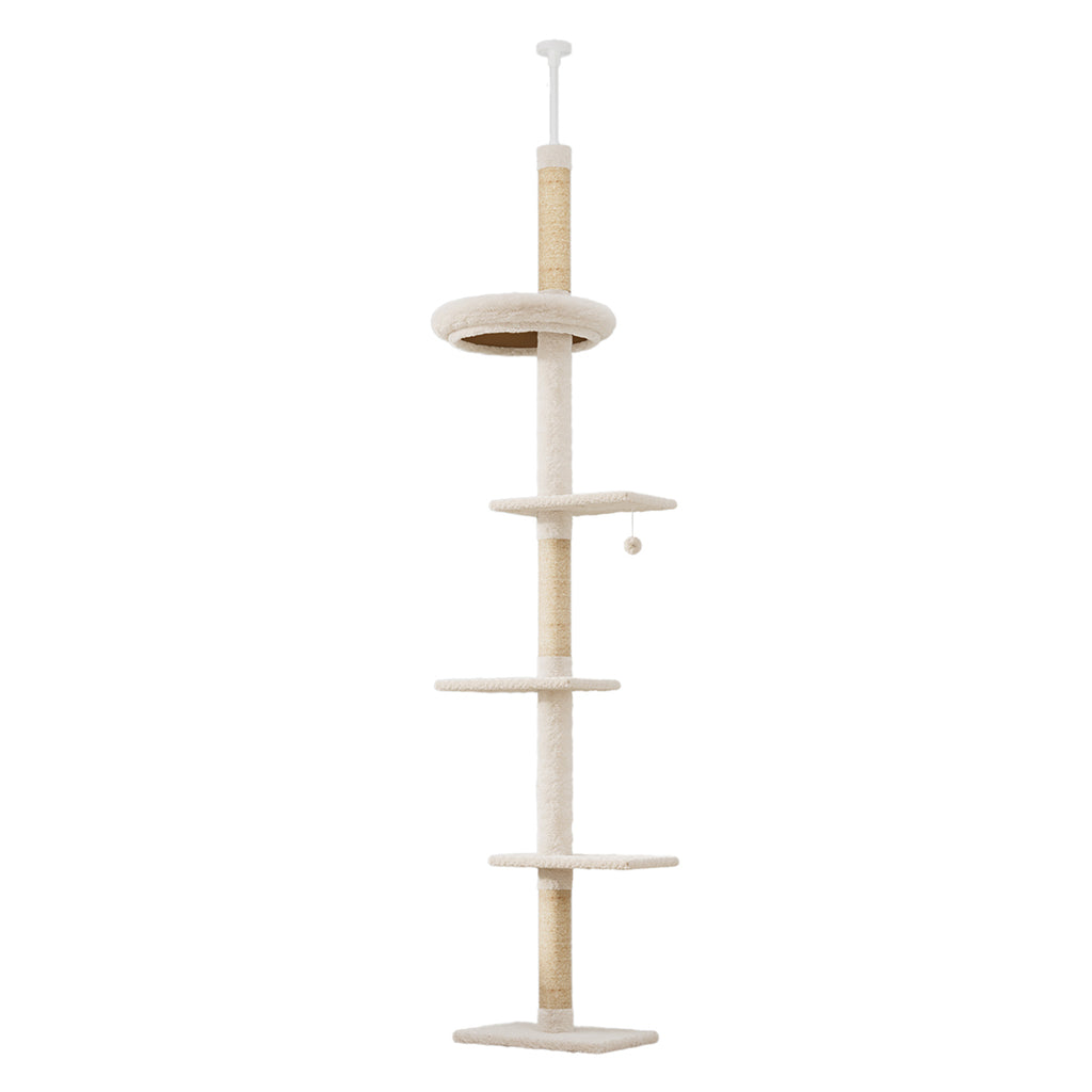 Pawz Cat Tree Tower Scratching Post Scratcher 230-275cm-1973193540146171904