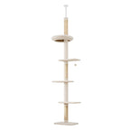 Pawz Cat Tree Tower Scratching Post Scratcher 230-275cm-1973193540146171904