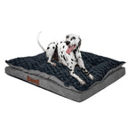 Dog Calming Bed Warm Soft Plush Comfy L Grey Large-1975420451349991424