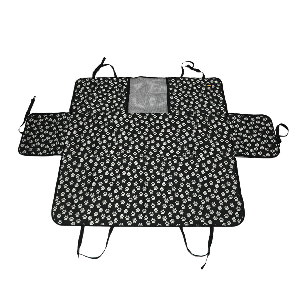 PaWz Pet Back Car Seat Cover Hammock Black-1973193650427006976