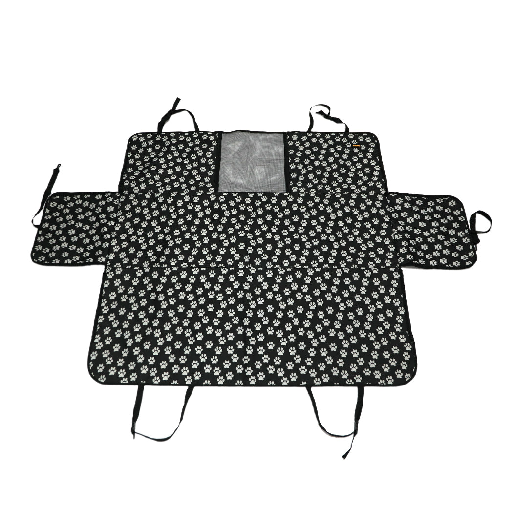 PaWz Pet Back Car Seat Cover Hammock Black-1973193650427006976